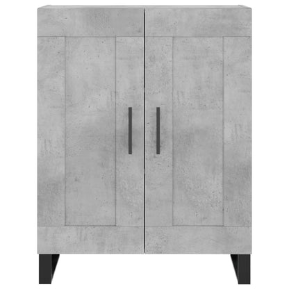 Sideboard 69,5x34x90 cm Engineered Wood Concrete grey