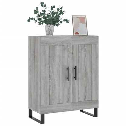 vidaXL Sideboard Grey Sonoma 69.5x34x90 cm Engineered Wood 3