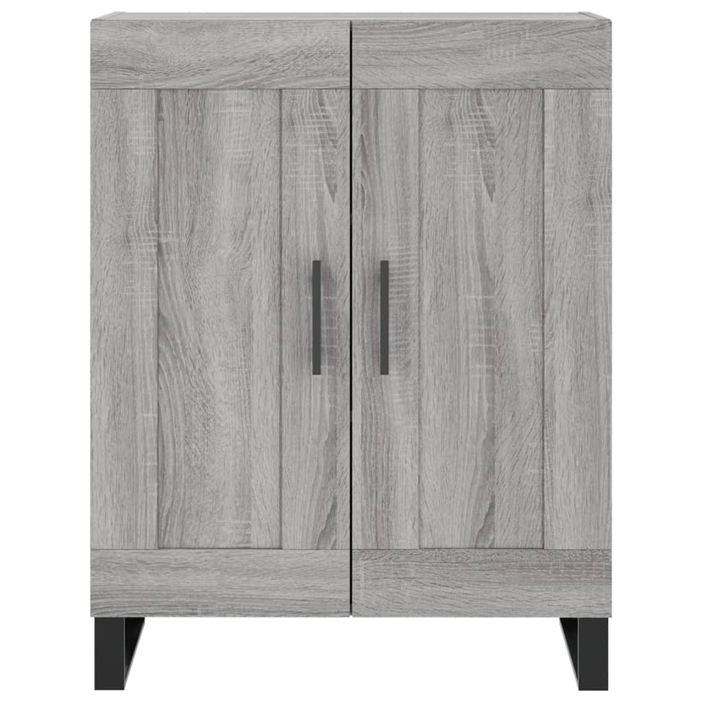 vidaXL Sideboard Grey Sonoma 69.5x34x90 cm Engineered Wood 5