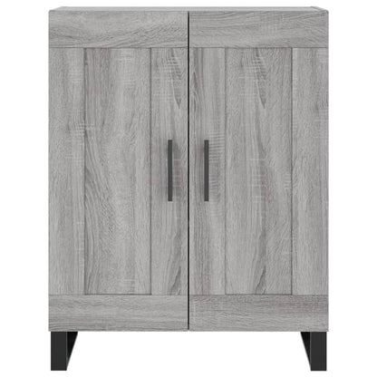 vidaXL Sideboard Grey Sonoma 69.5x34x90 cm Engineered Wood 5