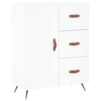 vidaXL Sideboard White 69.5x34x90 cm Engineered Wood 2