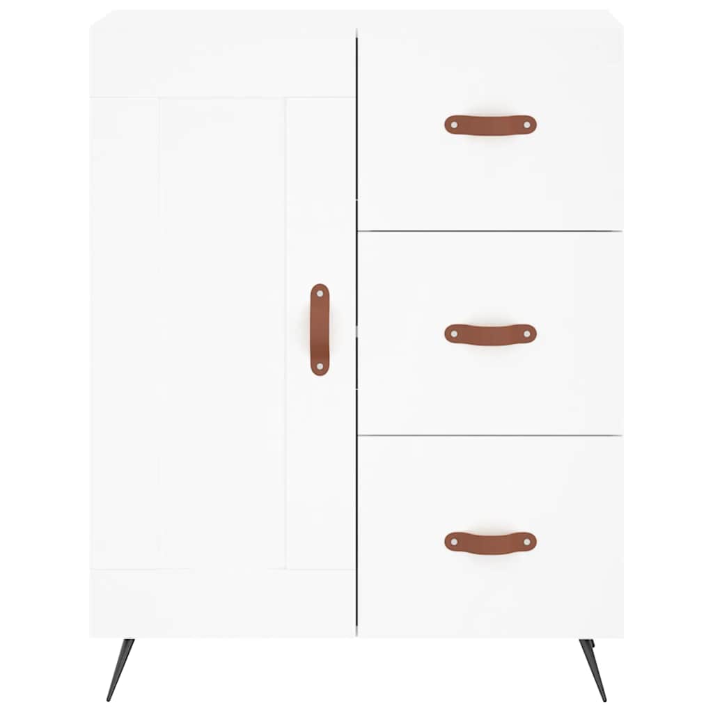 vidaXL Sideboard White 69.5x34x90 cm Engineered Wood 5