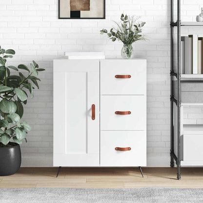 vidaXL Sideboard White 69.5x34x90 cm Engineered Wood 1