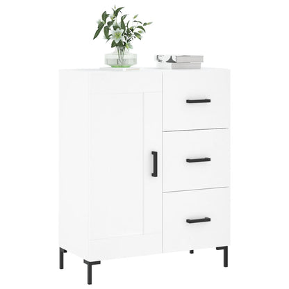 vidaXL Sideboard White 69.5x34x90 cm Engineered Wood 3