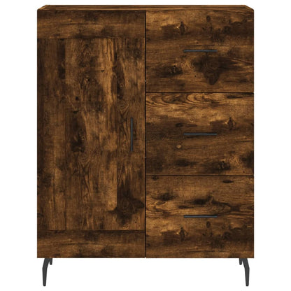 Sideboard 69,5x34x90 cm Engineered Wood Smoked oak