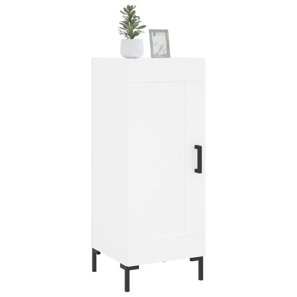 vidaXL Sideboard White 34.5x34x90 cm Engineered Wood 3