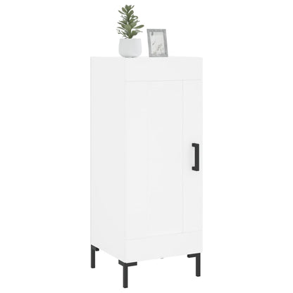 vidaXL Sideboard White 34.5x34x90 cm Engineered Wood 3