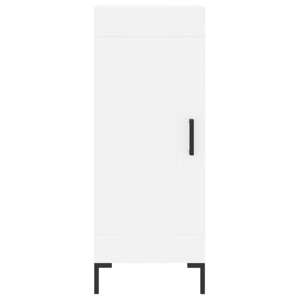 vidaXL Sideboard White 34.5x34x90 cm Engineered Wood 5