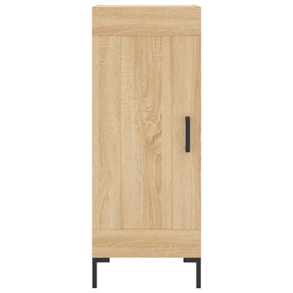 vidaXL Sideboard Sonoma Oak 34.5x34x90 cm Engineered Wood 5