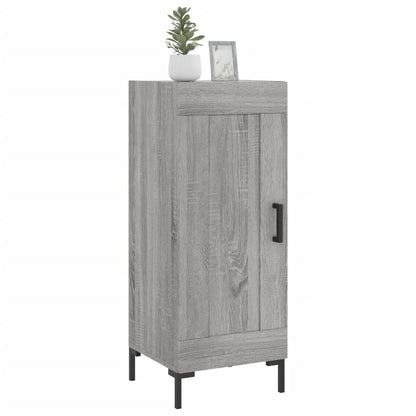 vidaXL Sideboard Grey Sonoma 34.5x34x90 cm Engineered Wood 3
