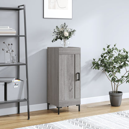 vidaXL Sideboard Grey Sonoma 34.5x34x90 cm Engineered Wood 1
