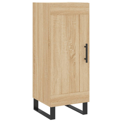 vidaXL Sideboard Sonoma Oak 34.5x34x90 cm Engineered Wood 2