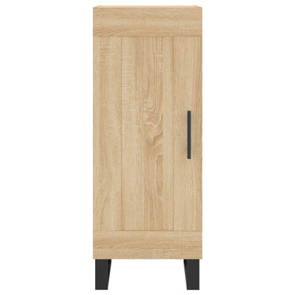vidaXL Sideboard Sonoma Oak 34.5x34x90 cm Engineered Wood 5