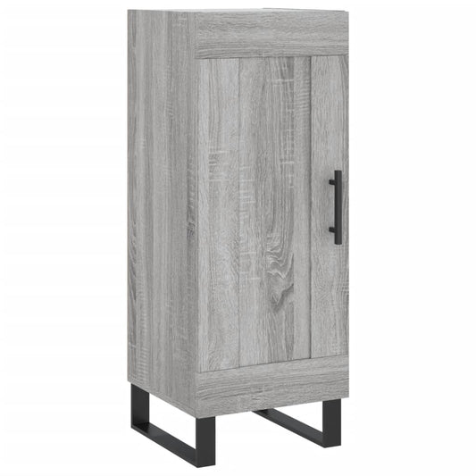 vidaXL Sideboard Grey Sonoma 34.5x34x90 cm Engineered Wood 2