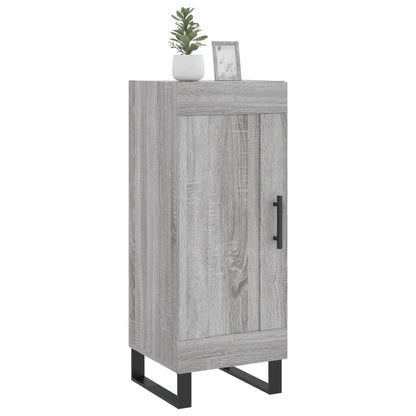 vidaXL Sideboard Grey Sonoma 34.5x34x90 cm Engineered Wood 3