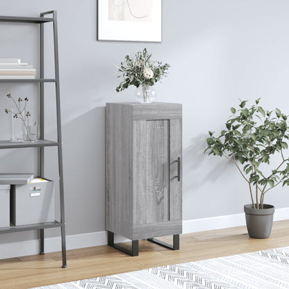 vidaXL Sideboard Grey Sonoma 34.5x34x90 cm Engineered Wood 1