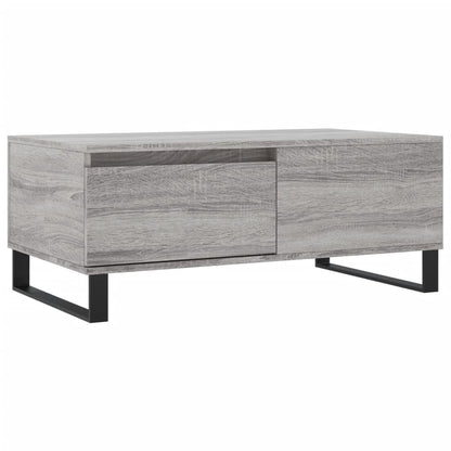 vidaXL Coffee Table Grey Sonoma 90x50x36.5 cm Engineered Wood 2