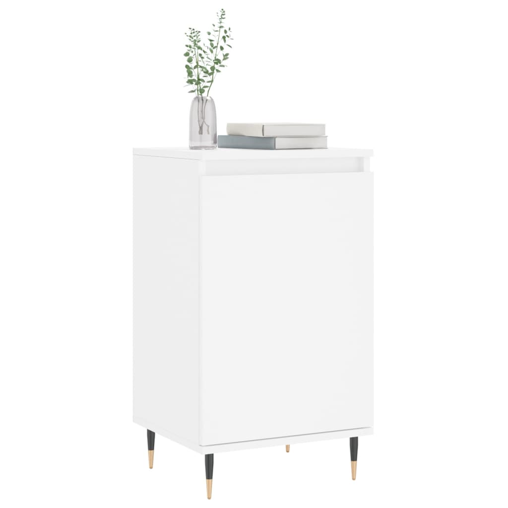 vidaXL Sideboards 2 pcs White 40x35x70 cm Engineered Wood 3