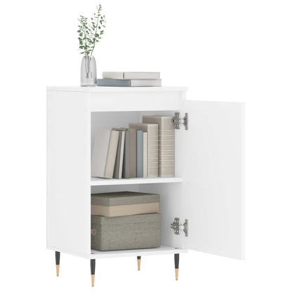 vidaXL Sideboards 2 pcs White 40x35x70 cm Engineered Wood 4