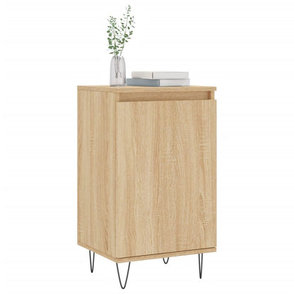 vidaXL Sideboards 2 pcs Sonoma Oak 40x35x70 cm Engineered Wood 3