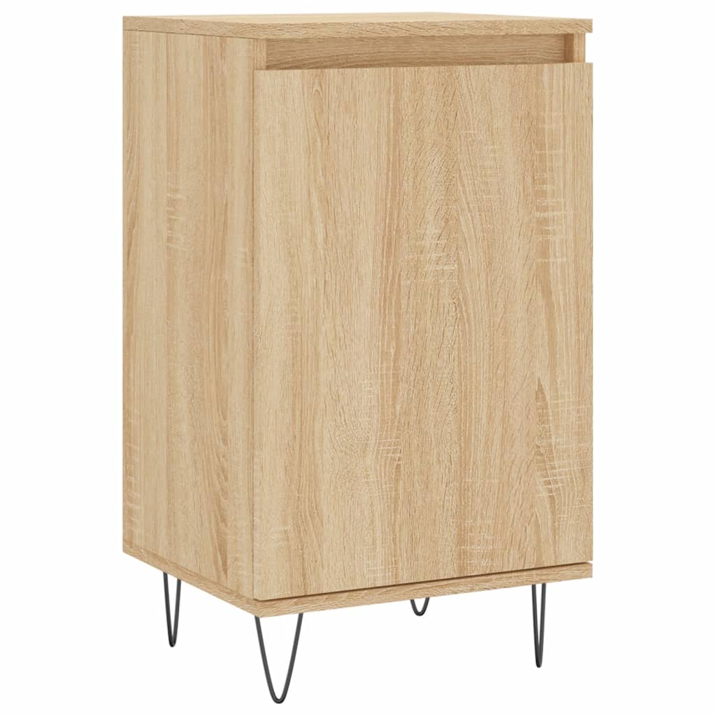 vidaXL Sideboards 2 pcs Sonoma Oak 40x35x70 cm Engineered Wood 5