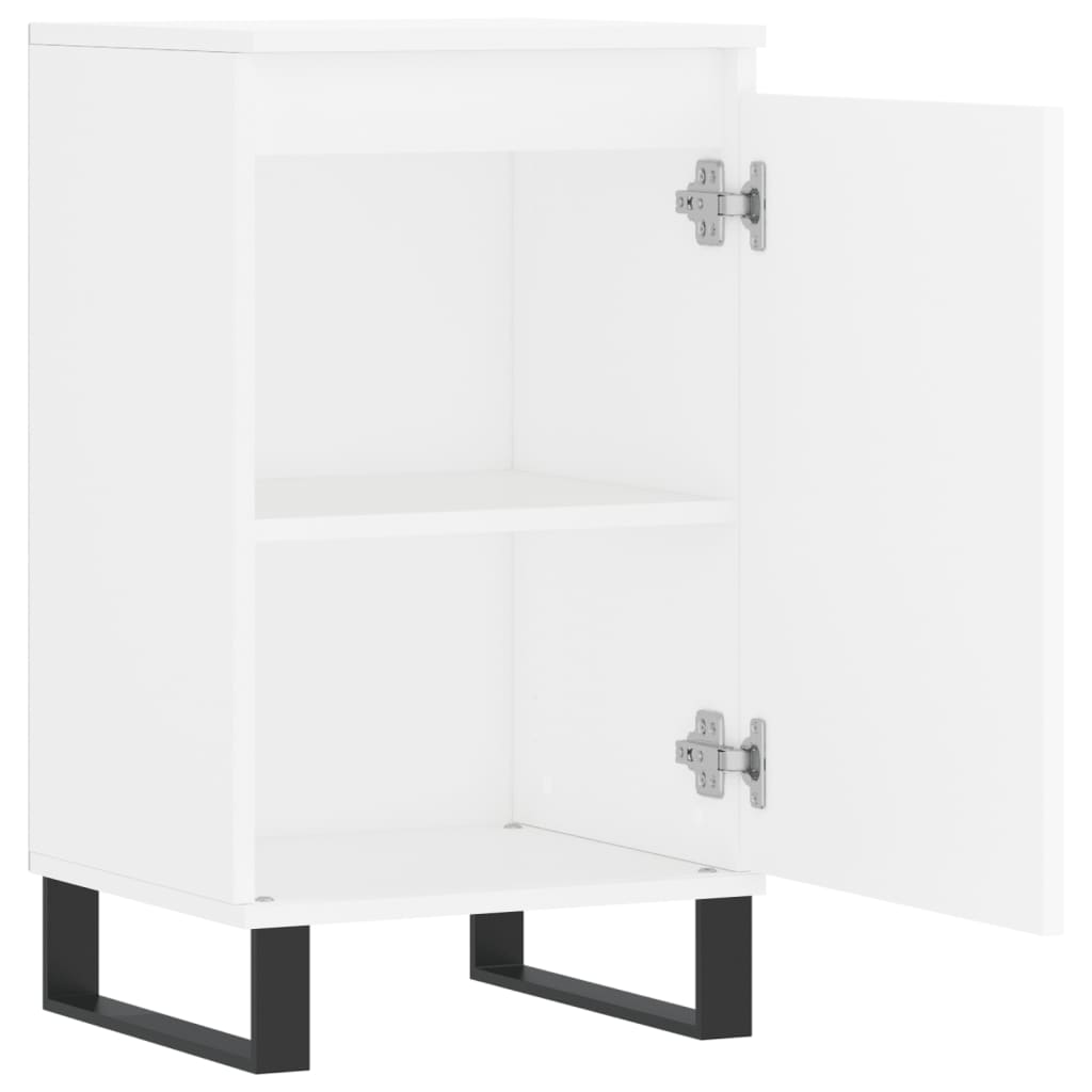 vidaXL Sideboard White 40x35x70 cm Engineered Wood 4