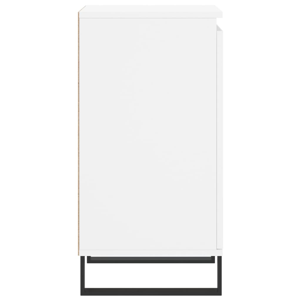 vidaXL Sideboard White 40x35x70 cm Engineered Wood 6