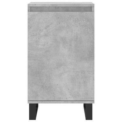 vidaXL Sideboards 2 pcs Concrete Grey 40x35x70 cm Engineered Wood 6