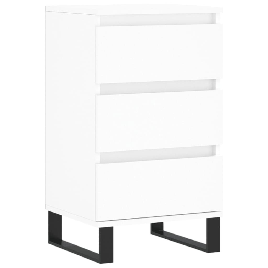 vidaXL Sideboard White 40x35x70 cm Engineered Wood 2