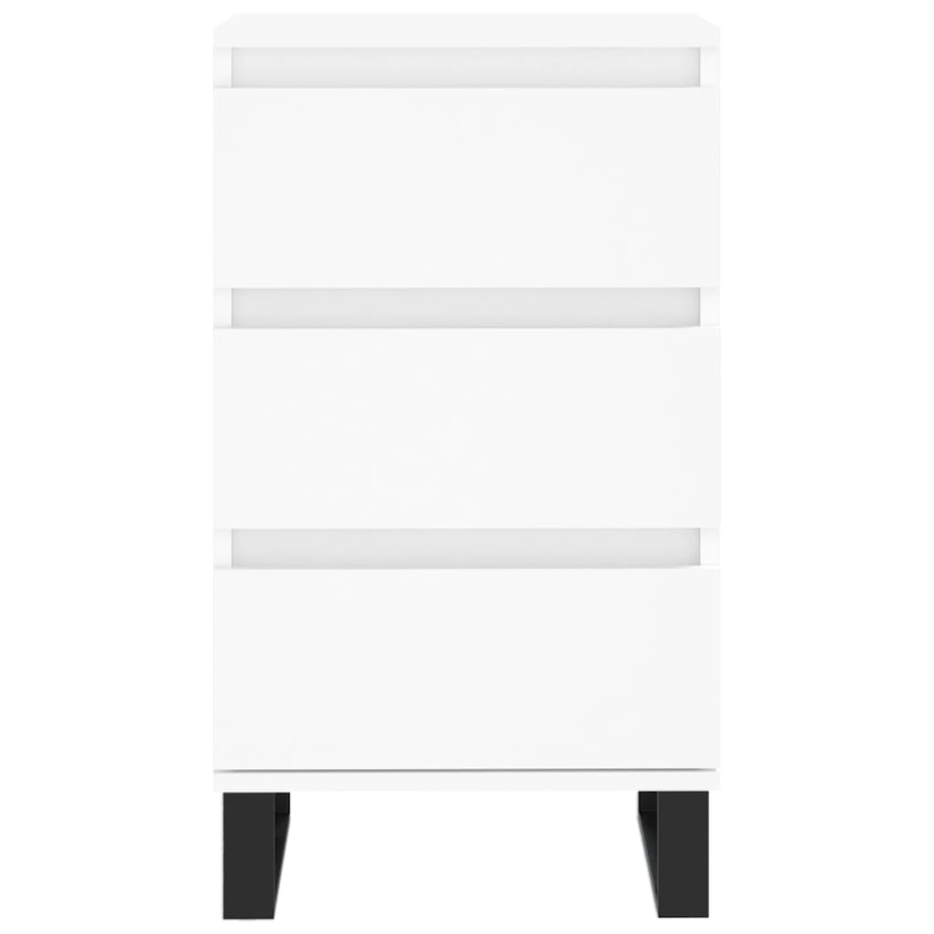 vidaXL Sideboard White 40x35x70 cm Engineered Wood 5