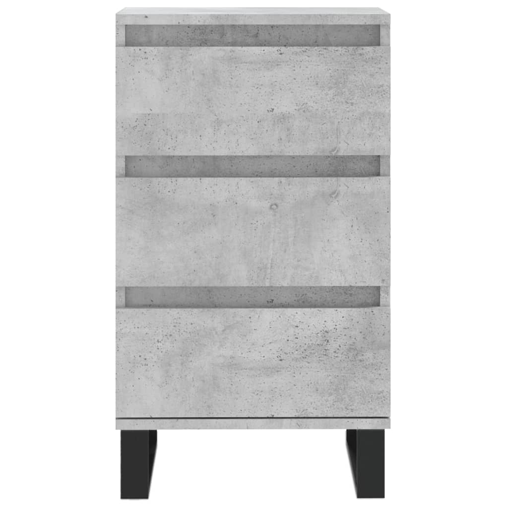 vidaXL Sideboard Concrete Grey 40x35x70 cm Engineered Wood 5