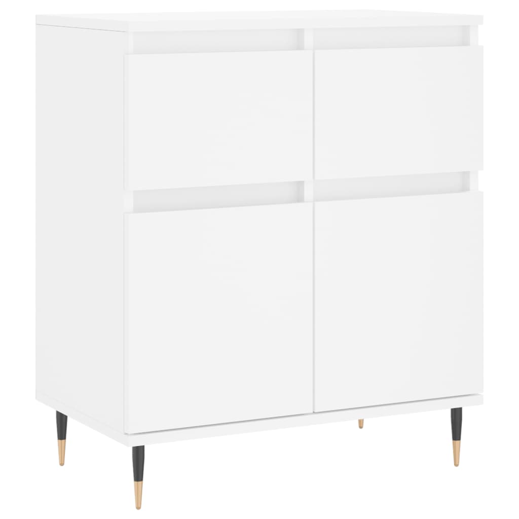 vidaXL Sideboard White 60x35x70 cm Engineered Wood 2