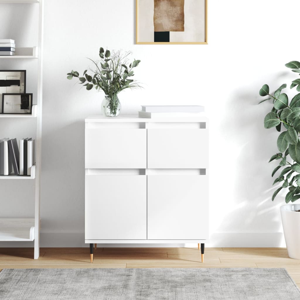 vidaXL Sideboard White 60x35x70 cm Engineered Wood 1