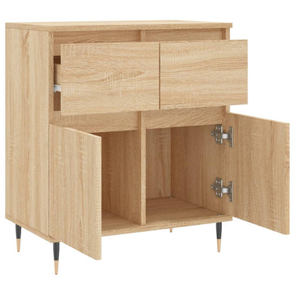 vidaXL Sideboard Sonoma Oak 60x35x70 cm Engineered Wood 6