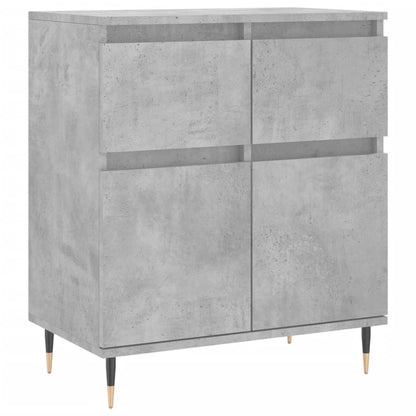vidaXL Sideboard Concrete Grey 60x35x70 cm Engineered Wood 2