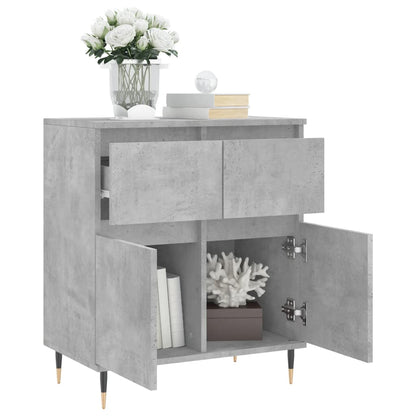 vidaXL Sideboard Concrete Grey 60x35x70 cm Engineered Wood 4