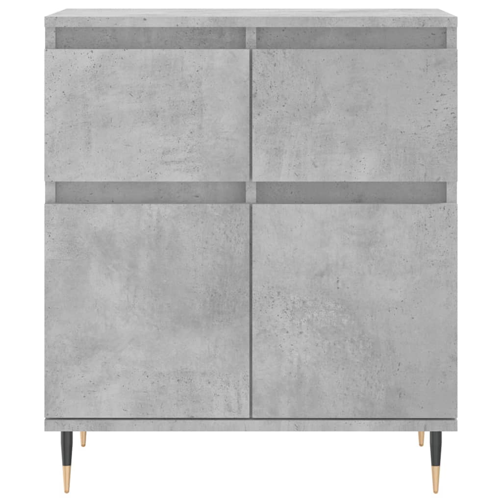 vidaXL Sideboard Concrete Grey 60x35x70 cm Engineered Wood 5