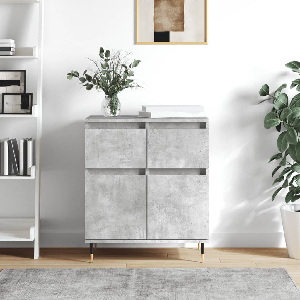 vidaXL Sideboard Concrete Grey 60x35x70 cm Engineered Wood 1