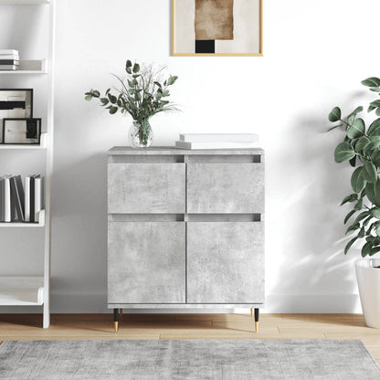 vidaXL Sideboard Concrete Grey 60x35x70 cm Engineered Wood 1