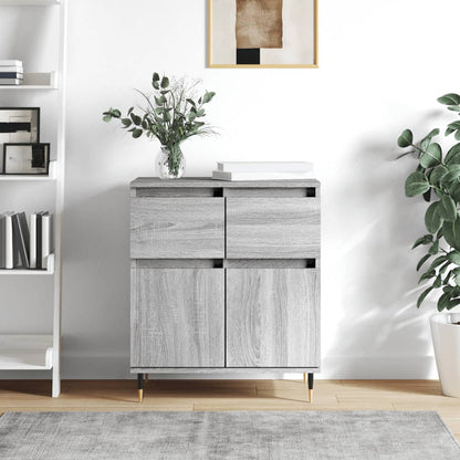 vidaXL Sideboard Grey Sonoma 60x35x70 cm Engineered Wood 1