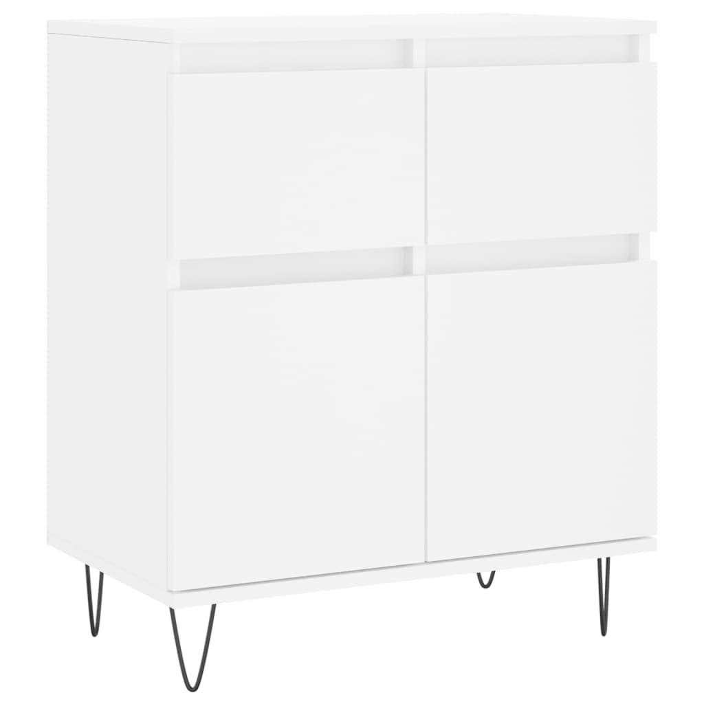 vidaXL Sideboard White 60x35x70 cm Engineered Wood 2