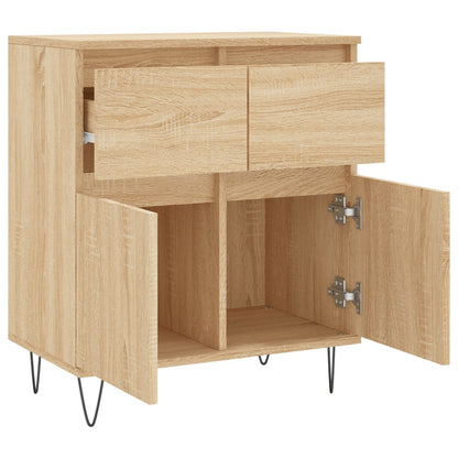vidaXL Sideboard Sonoma Oak 60x35x70 cm Engineered Wood 6