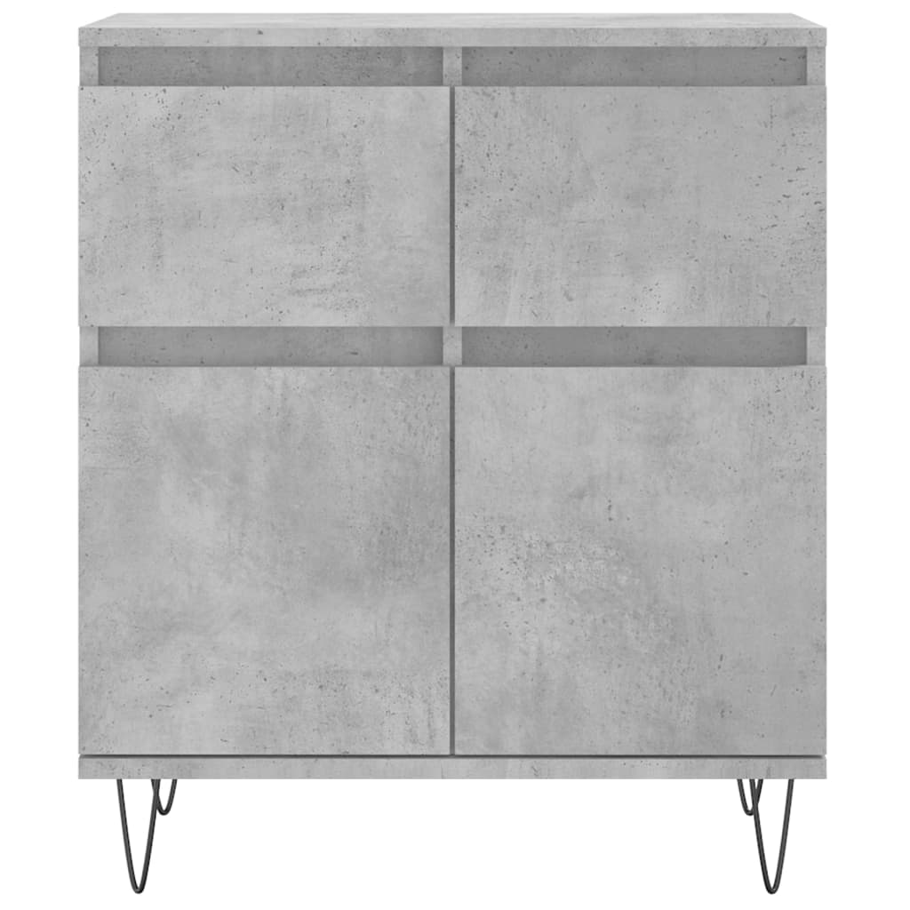 vidaXL Sideboard Concrete Grey 60x35x70 cm Engineered Wood 5