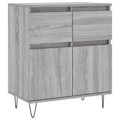 vidaXL Sideboard Grey Sonoma 60x35x70 cm Engineered Wood 2