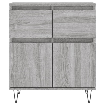 vidaXL Sideboard Grey Sonoma 60x35x70 cm Engineered Wood 5