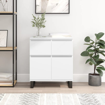 vidaXL Sideboard White 60x35x70 cm Engineered Wood 1