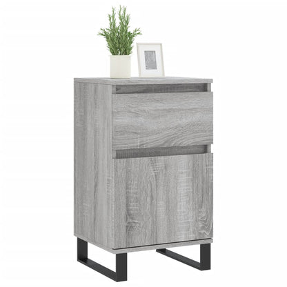 vidaXL Sideboards 2 pcs Grey Sonoma 40x35x70 cm Engineered Wood 3