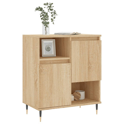 vidaXL Sideboard Sonoma Oak 60x35x70 cm Engineered Wood 3