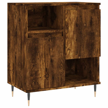 vidaXL Sideboard Smoked Oak 60x35x70 cm Engineered Wood 2