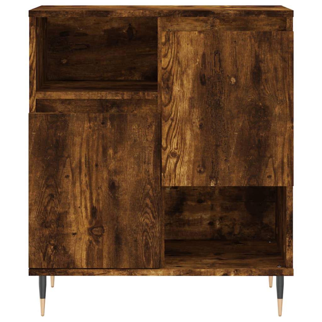 vidaXL Sideboard Smoked Oak 60x35x70 cm Engineered Wood 5